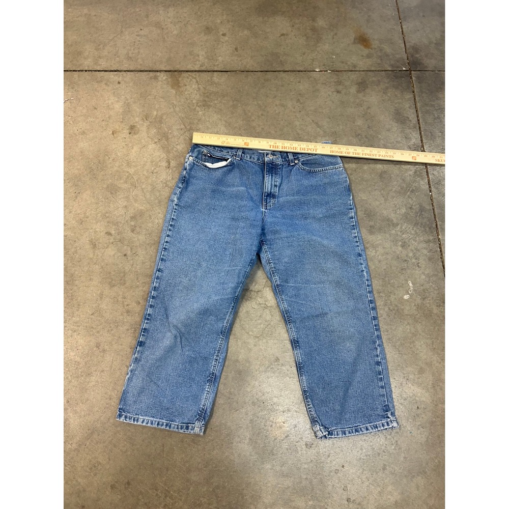 Vintage 90s/ Y2K Tommy Hilfiger Jeans Blue 34x22